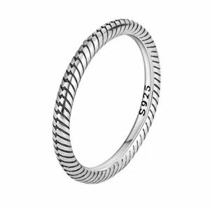 Sterling Silver 925 stacking ring, simple ring, trendy ring